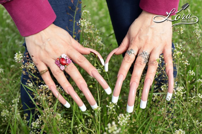 🌼 Spring photo session NAILS FRENCH