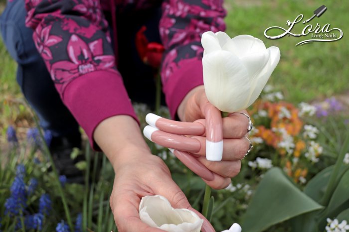 🌼 Spring photo session NAILS FRENCH